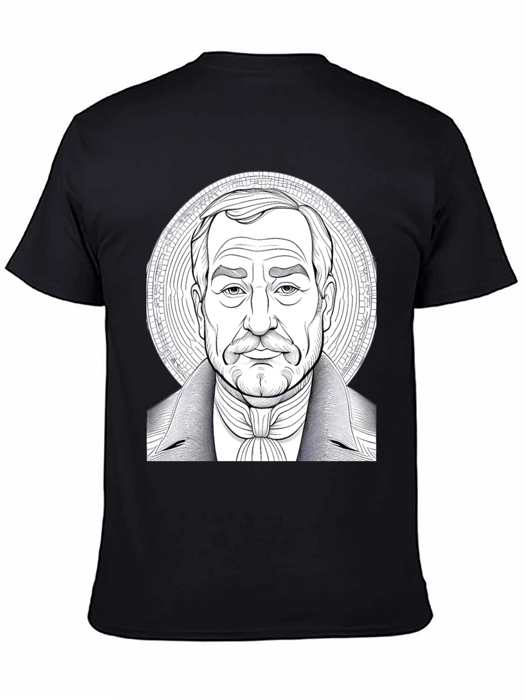 Distinguished Gentleman Graphic Tee - Black