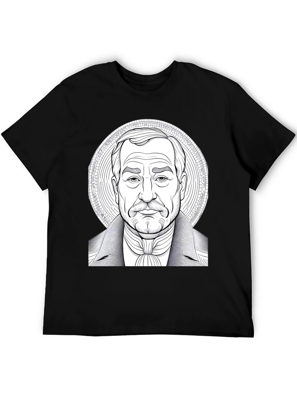 Distinguished Gentleman Graphic Tee - Black
