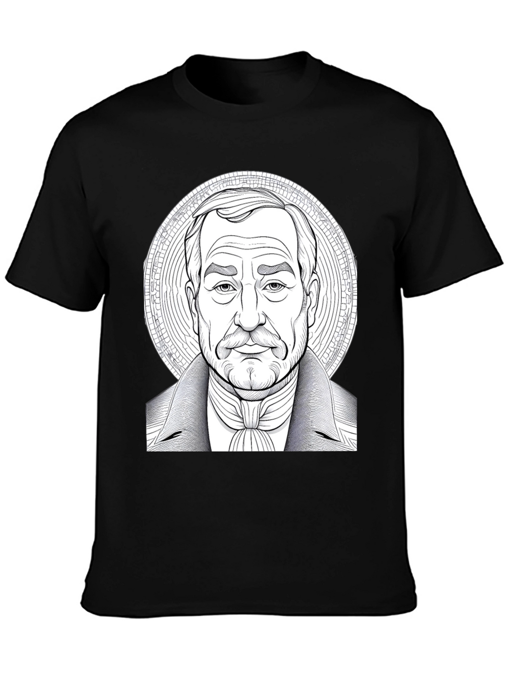 Distinguished Gentleman Graphic Tee - Black