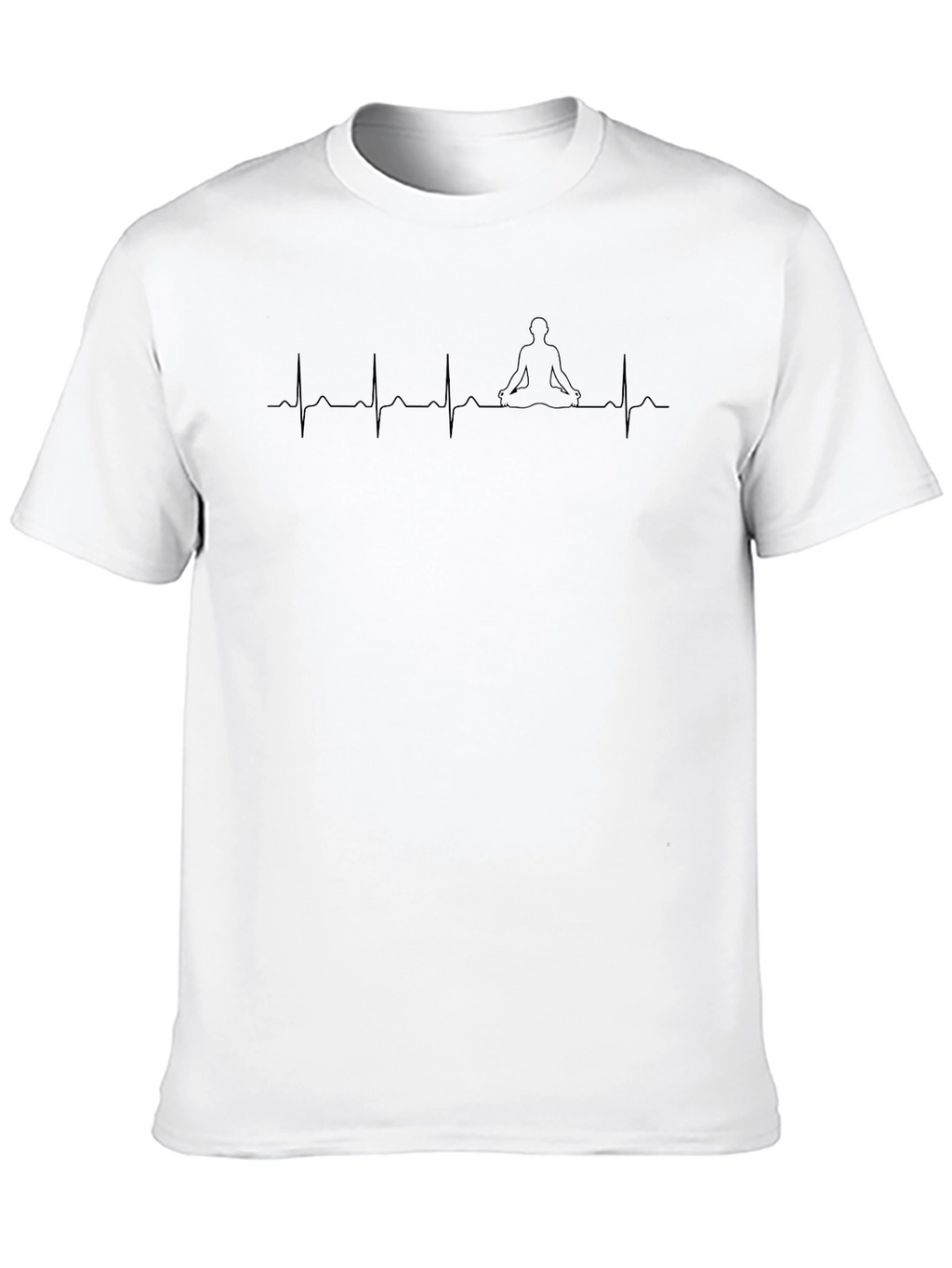 Yoga Heartbeat Tee - Zen Life T-Shirt