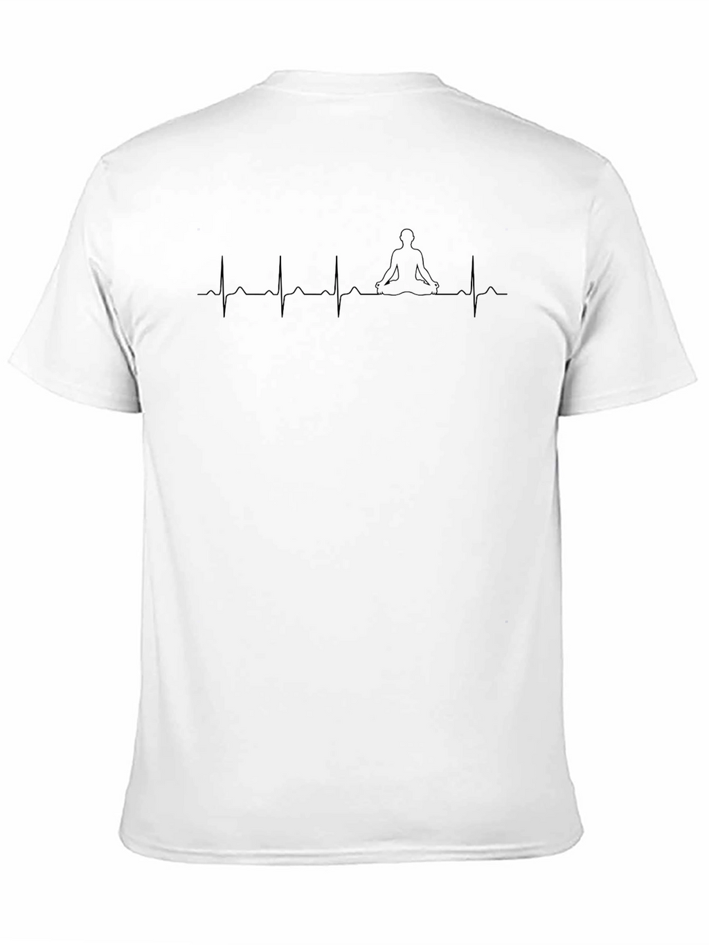 Yoga Heartbeat Tee - Zen Life T-Shirt
