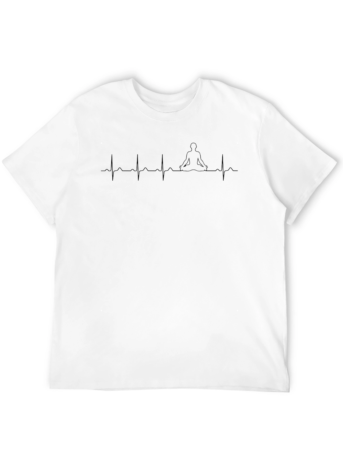 Yoga Heartbeat Tee - Zen Life T-Shirt