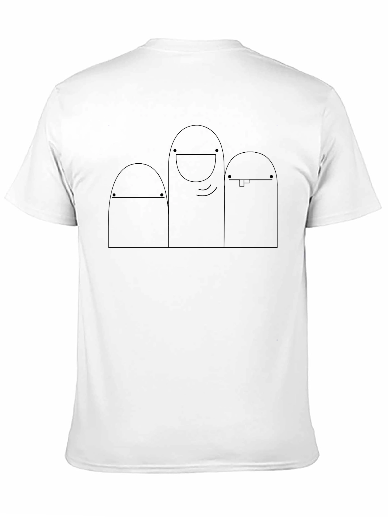 Minimalist Line Art T-Shirt