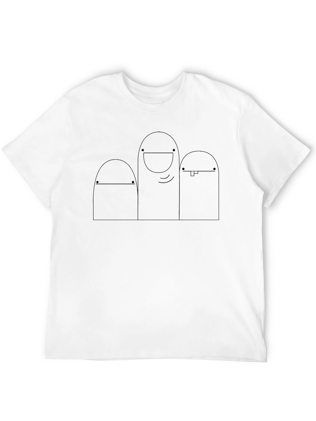 Minimalist Line Art T-Shirt