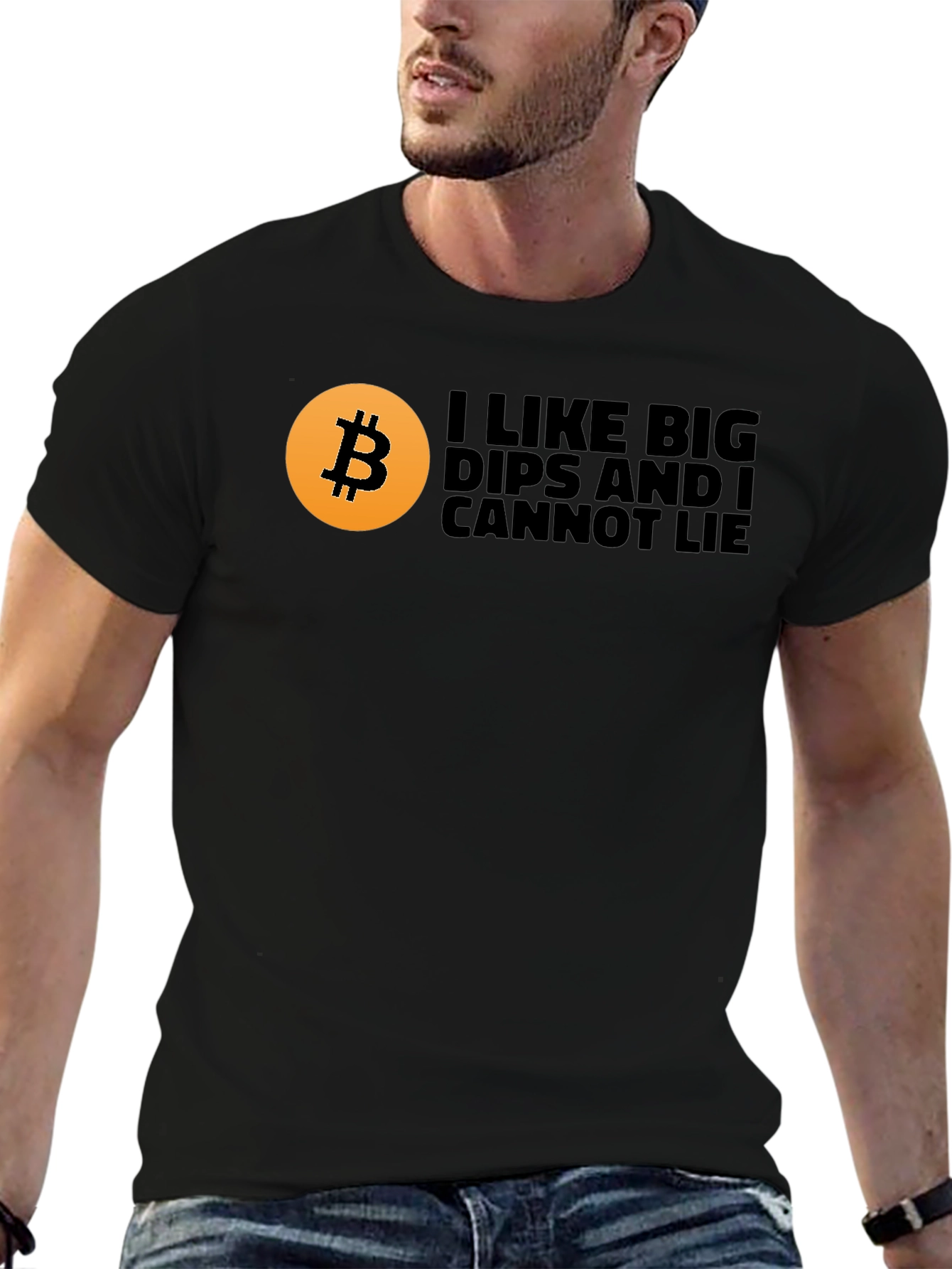 Bitcoin Big Dips T-Shirt - Crypto Trader Apparel