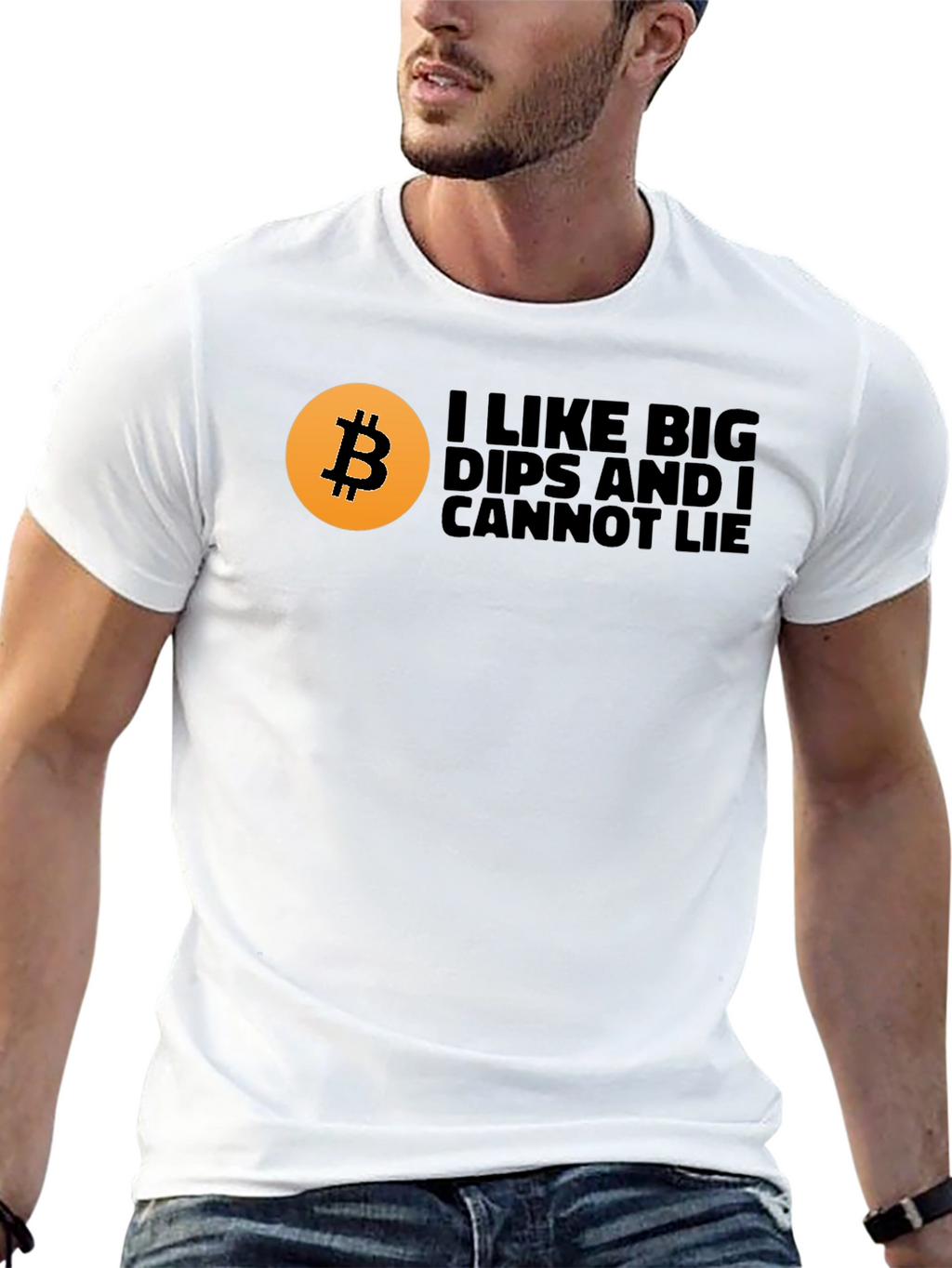 Bitcoin Big Dips T-Shirt - Crypto Trader Apparel