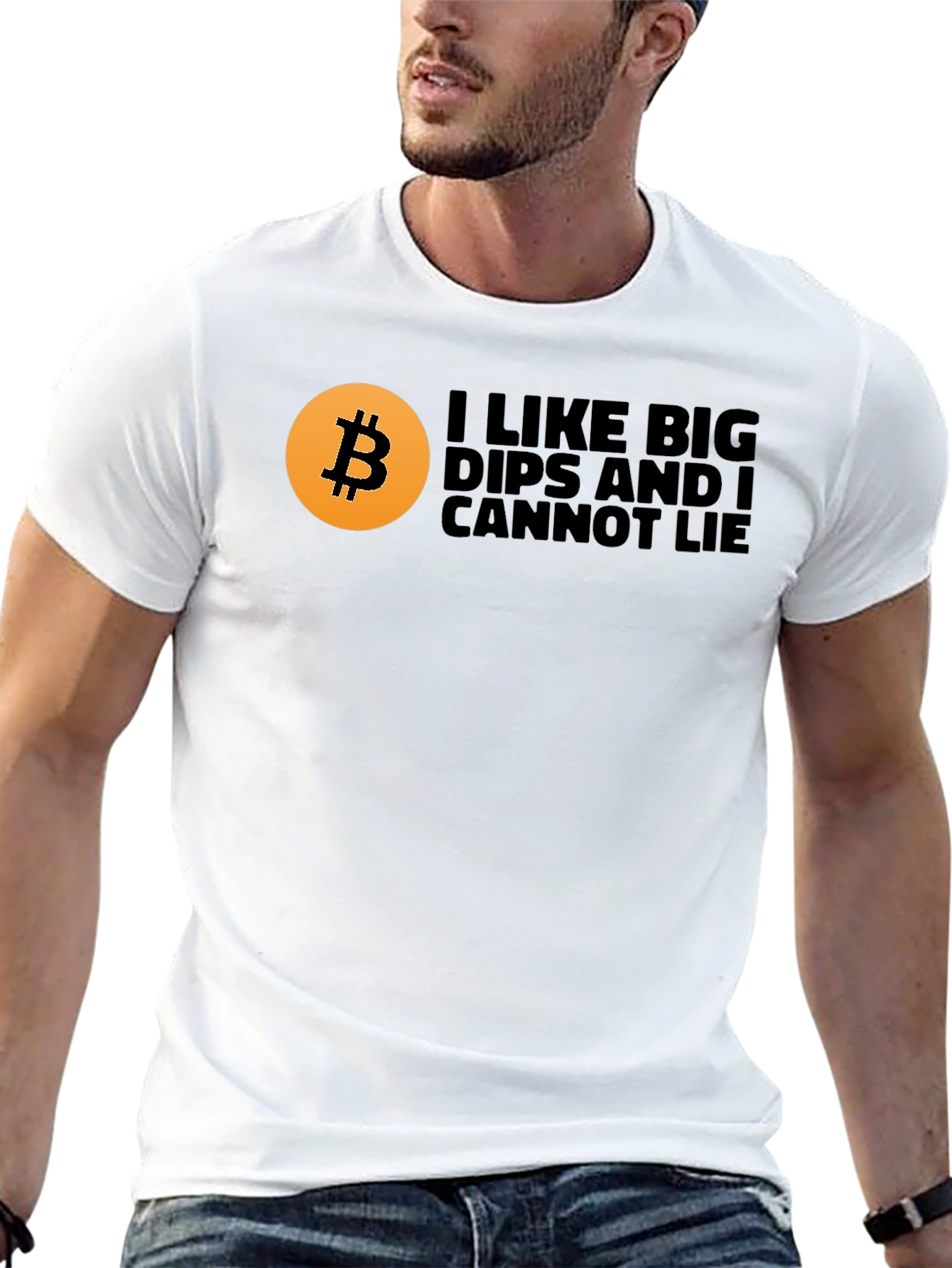 Bitcoin Big Dips T-Shirt - Crypto Trader Apparel