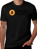 Bitcoin Big Dips T-Shirt - Crypto Trader Apparel