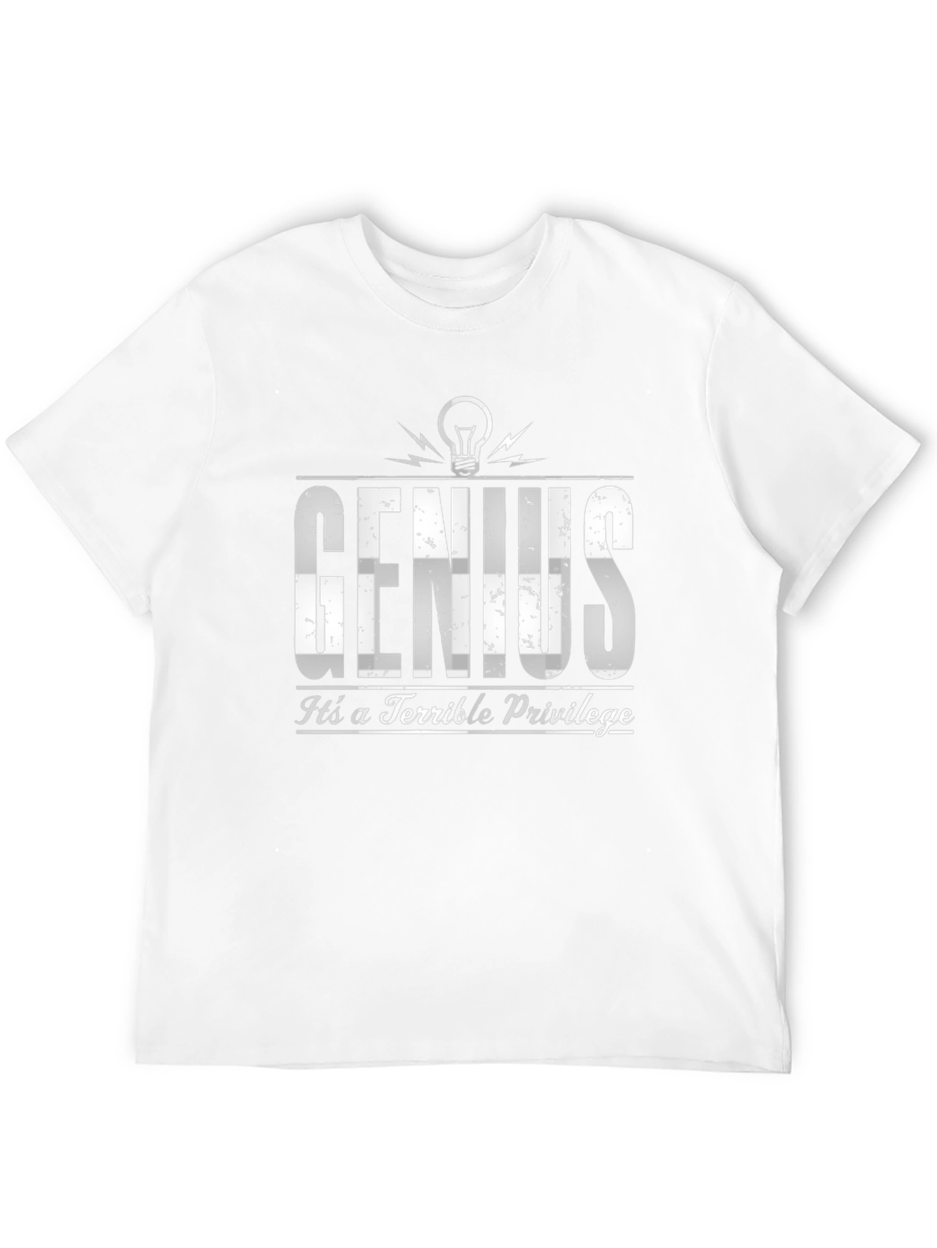 Genius Terrible Privilege Black T-Shirt