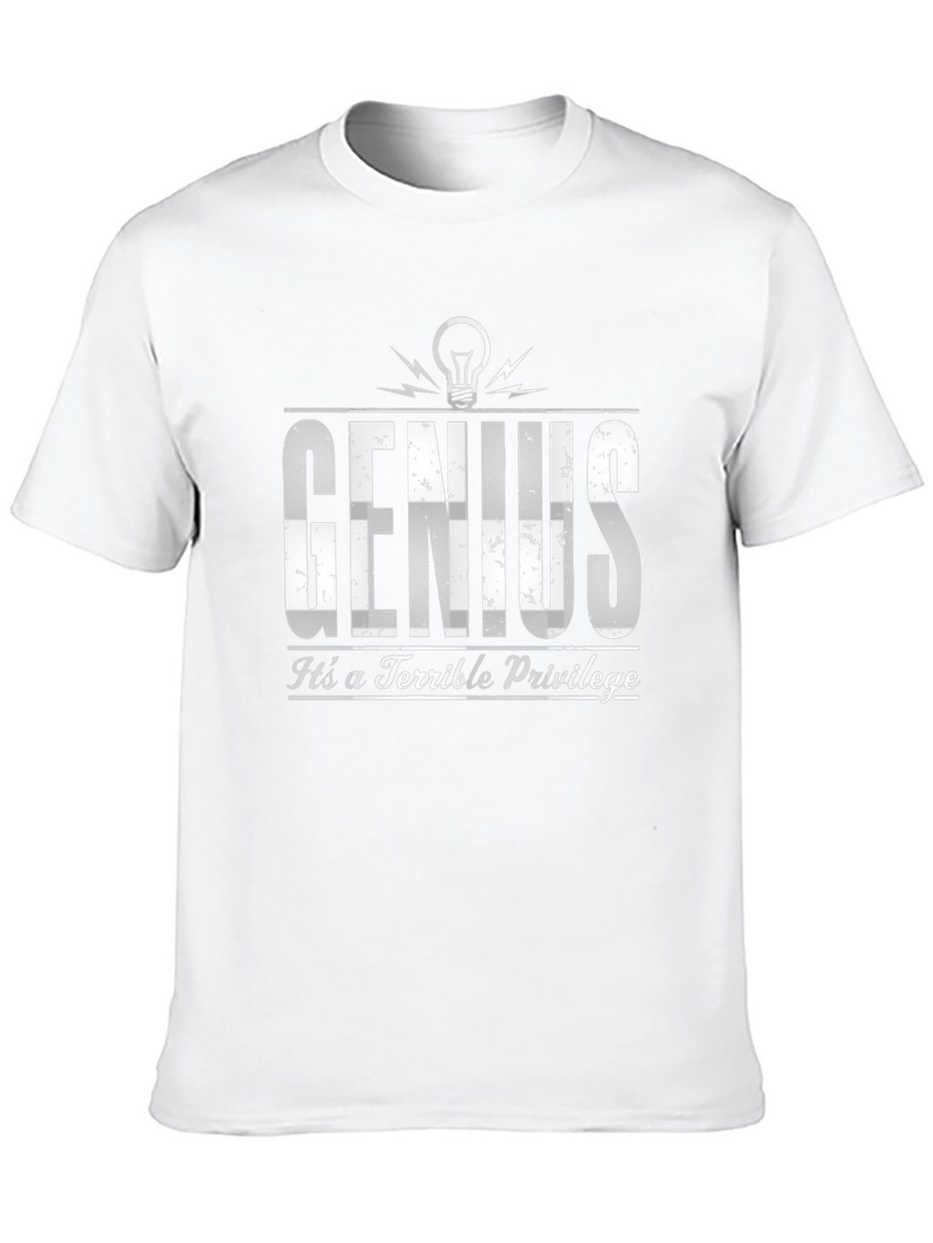 Genius Terrible Privilege Black T-Shirt