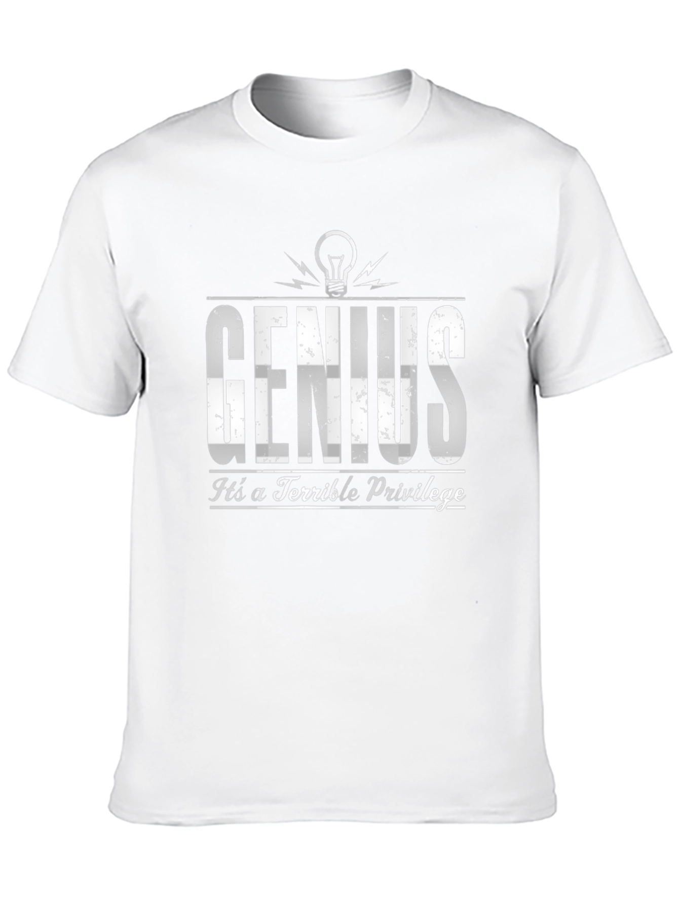 Genius Terrible Privilege Black T-Shirt