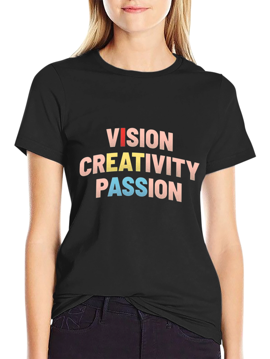 Vision Creativity Passion Graphic Tee
