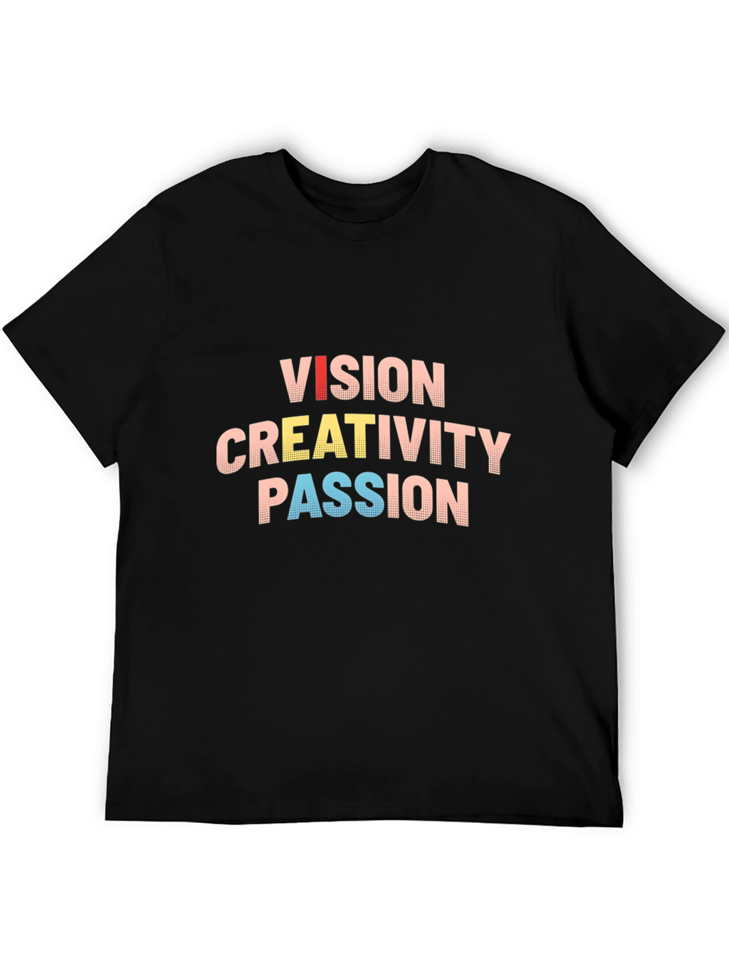 Vision Creativity Passion Graphic Tee