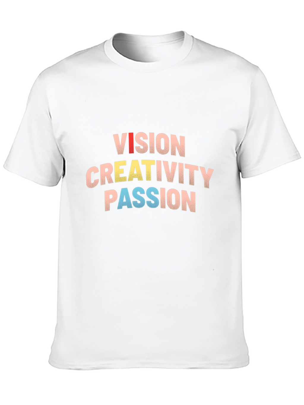 Vision Creativity Passion Graphic Tee