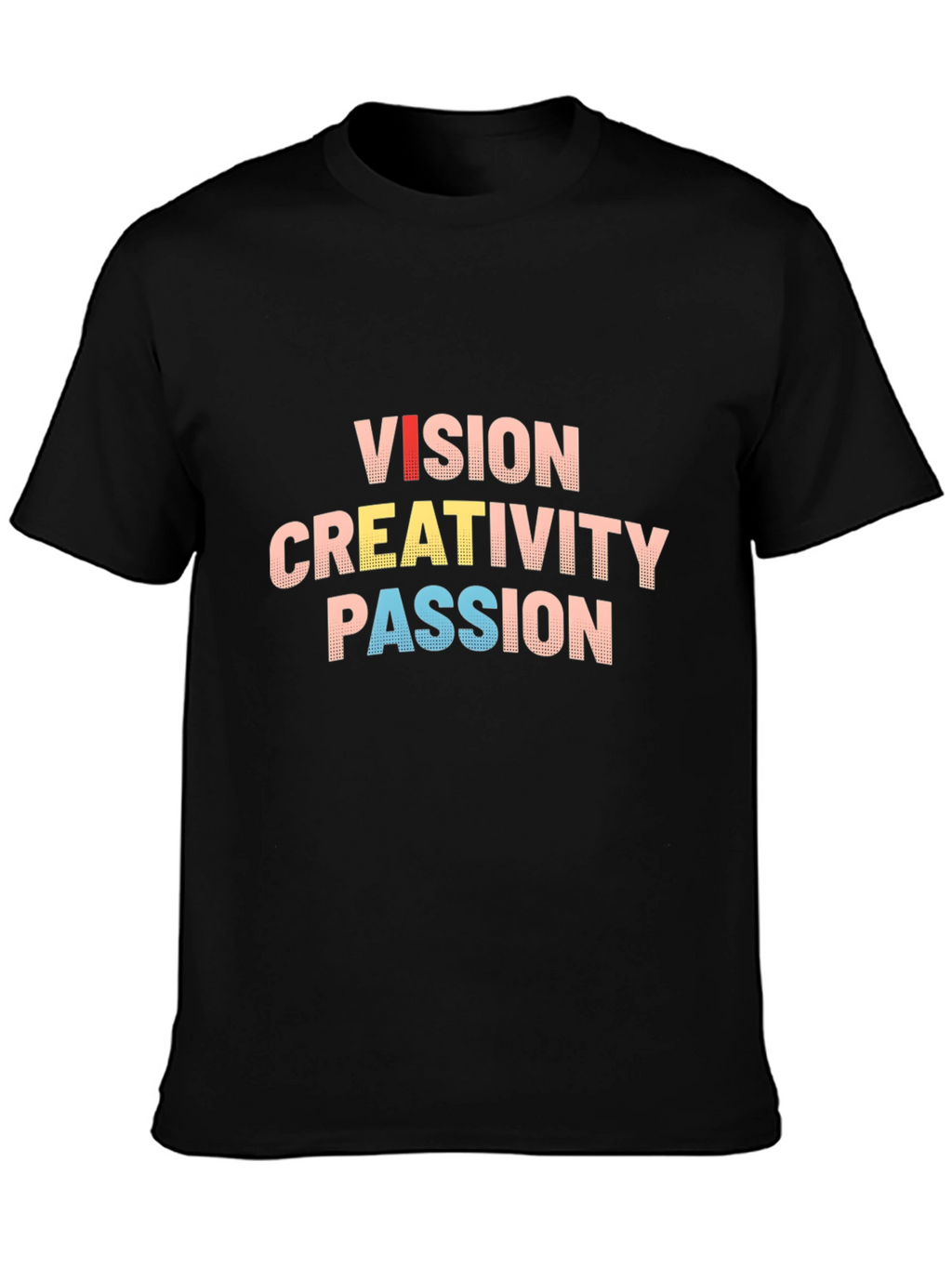 Vision Creativity Passion Graphic Tee