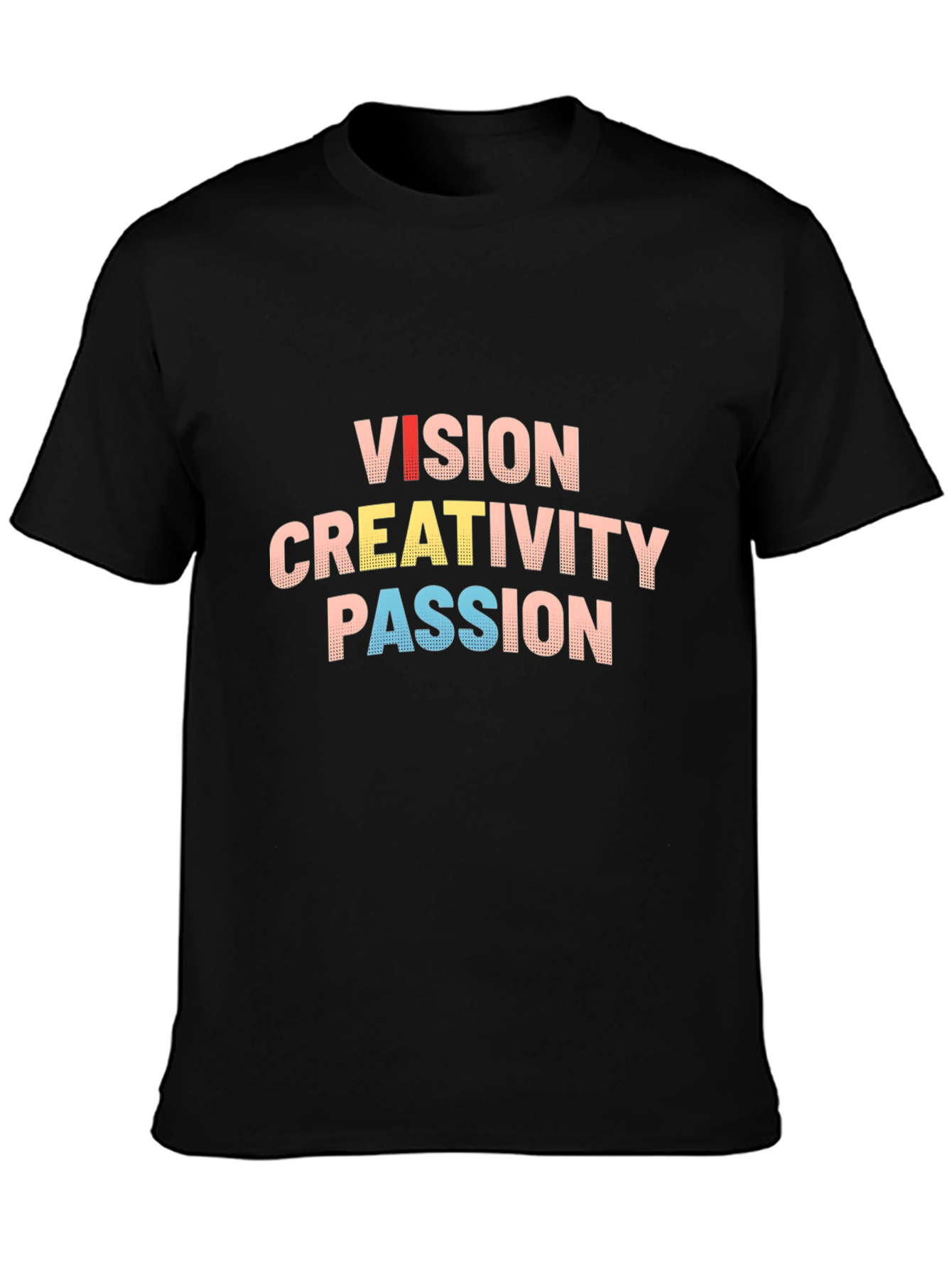 Vision Creativity Passion Graphic Tee