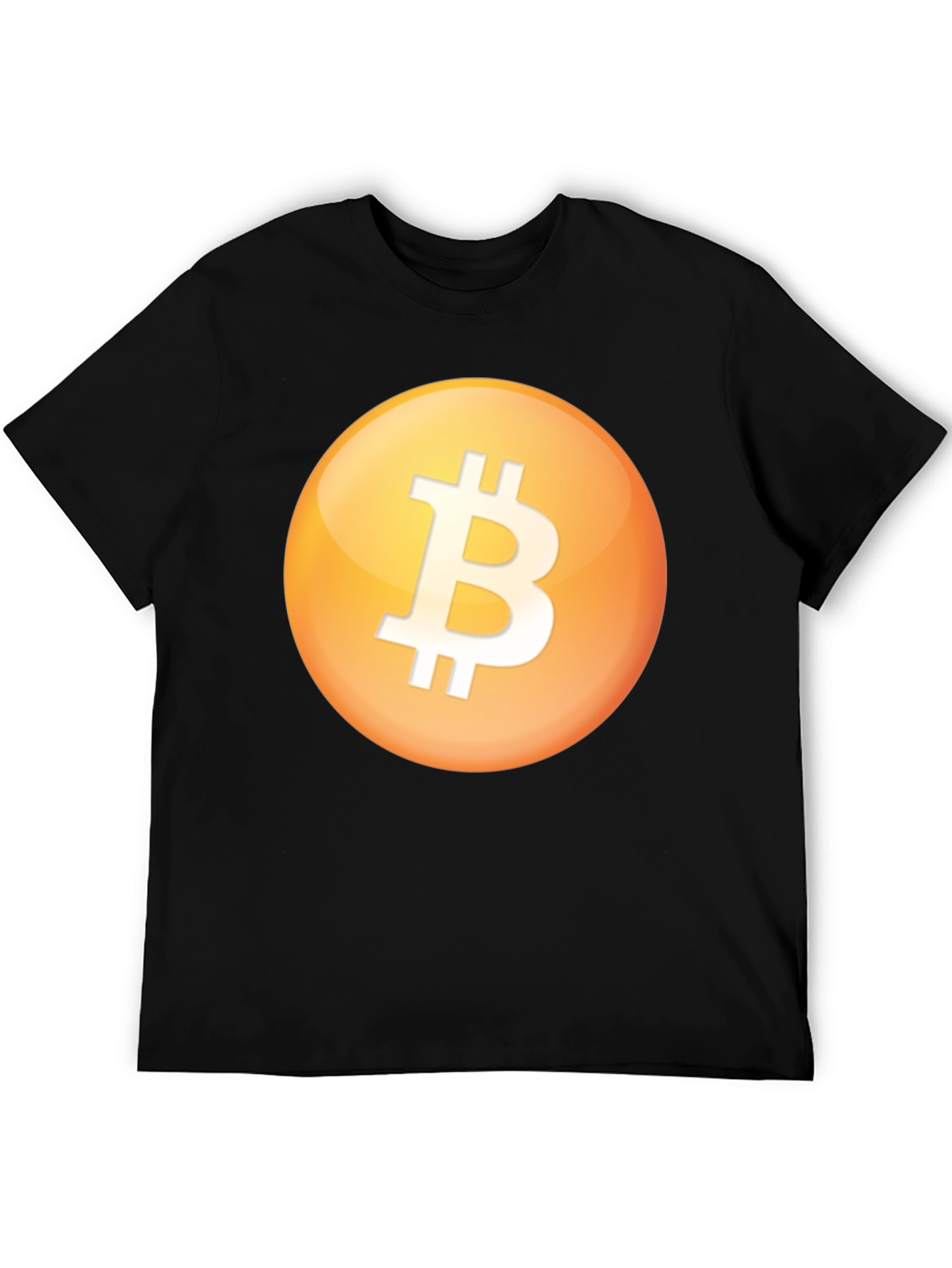 Bitcoin Logo Black T-Shirt
