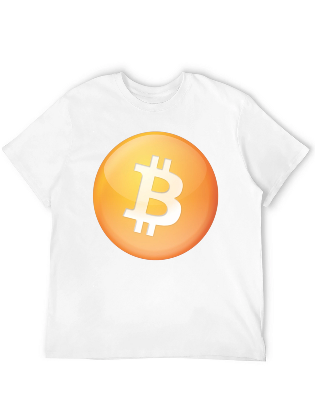 Bitcoin Logo Black T-Shirt