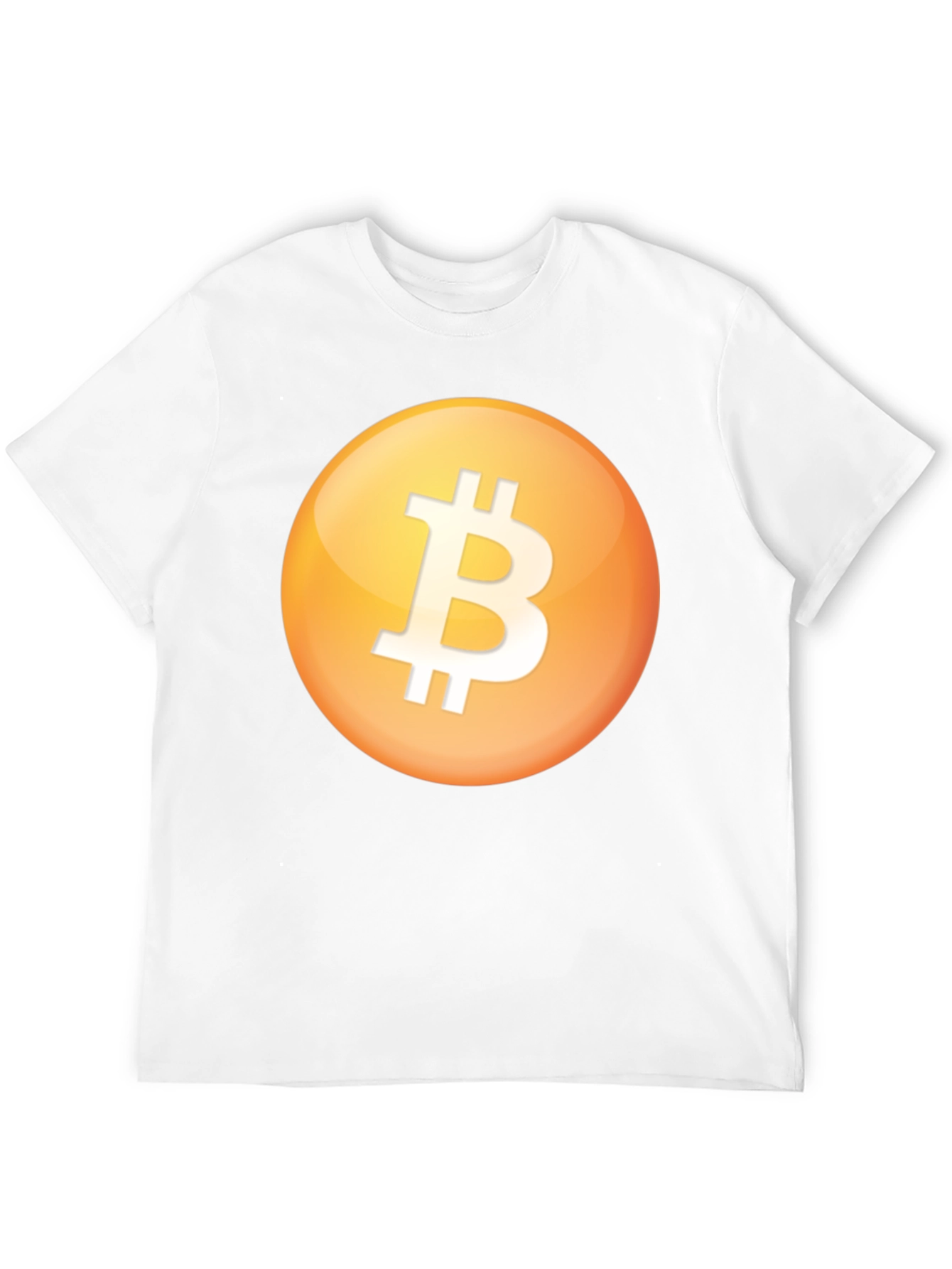 Bitcoin Logo Black T-Shirt