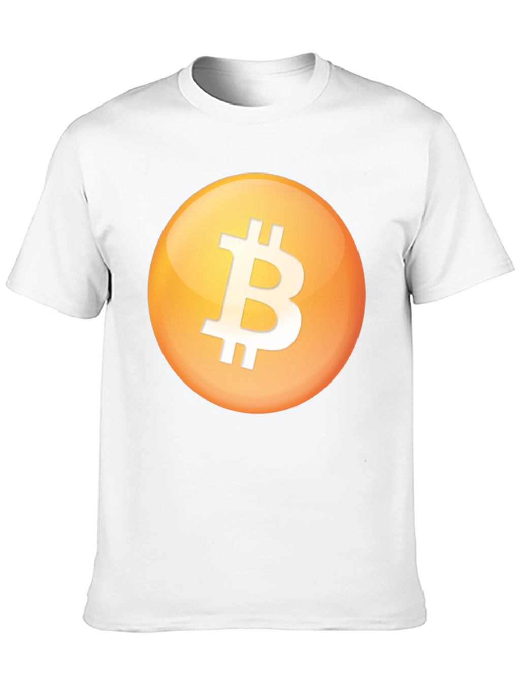 Bitcoin Logo Black T-Shirt