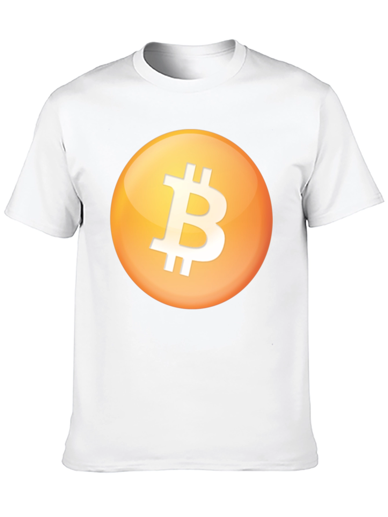Bitcoin Logo Black T-Shirt