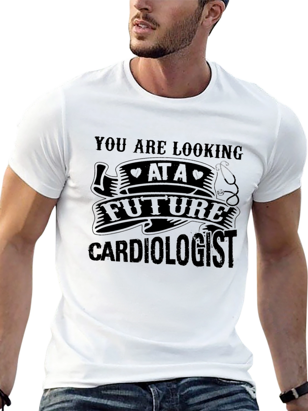 Future Cardiologist T-Shirt - Medical Profession Tee