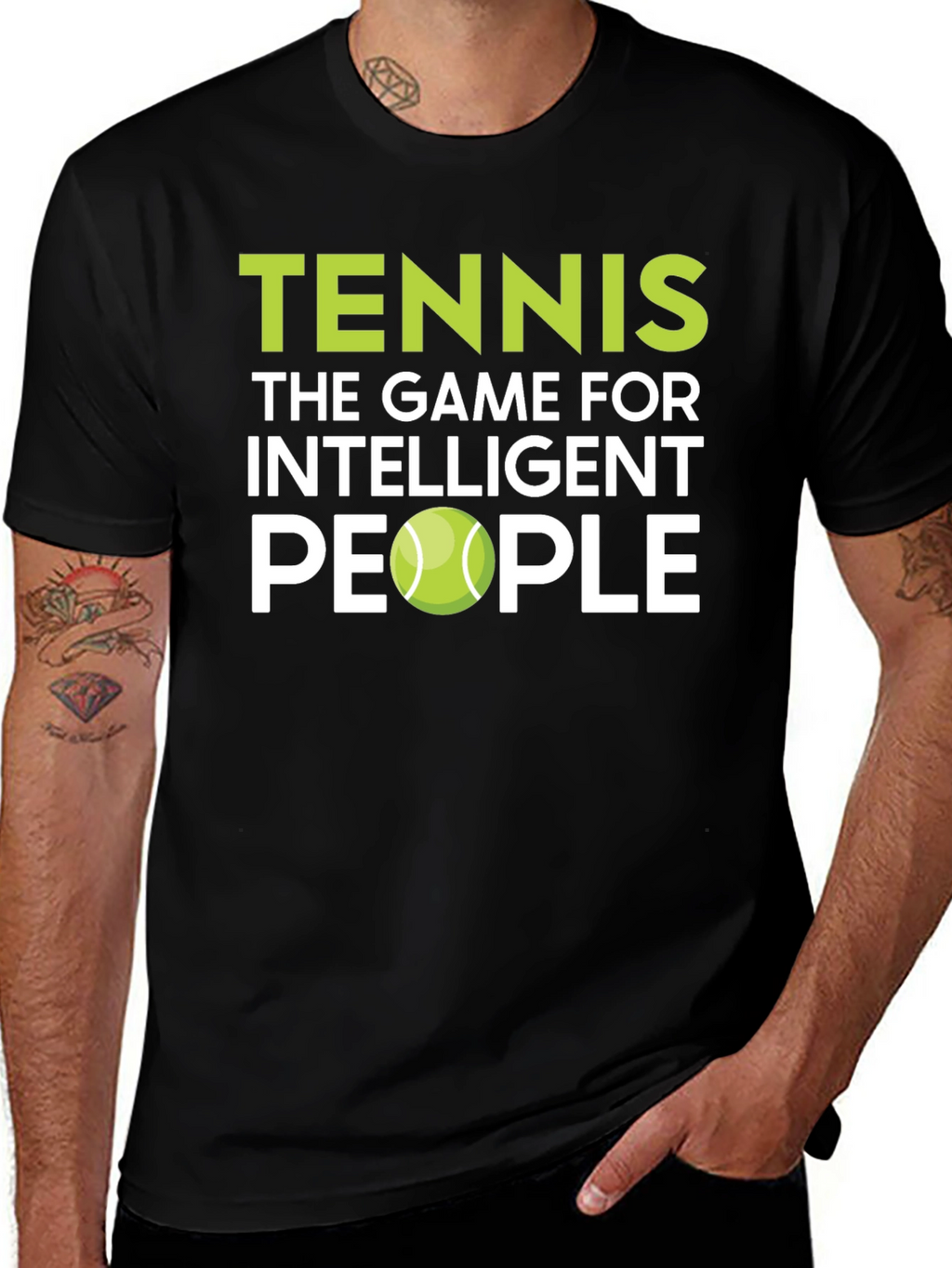 Tennis Intelligent People T-Shirt