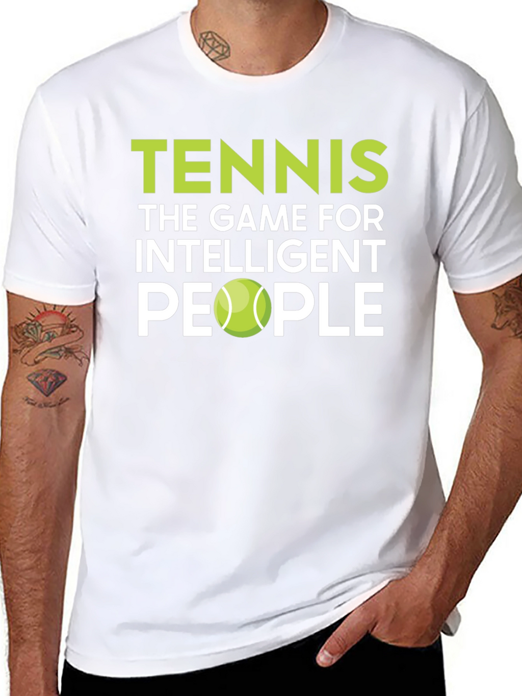 Tennis Intelligent People T-Shirt