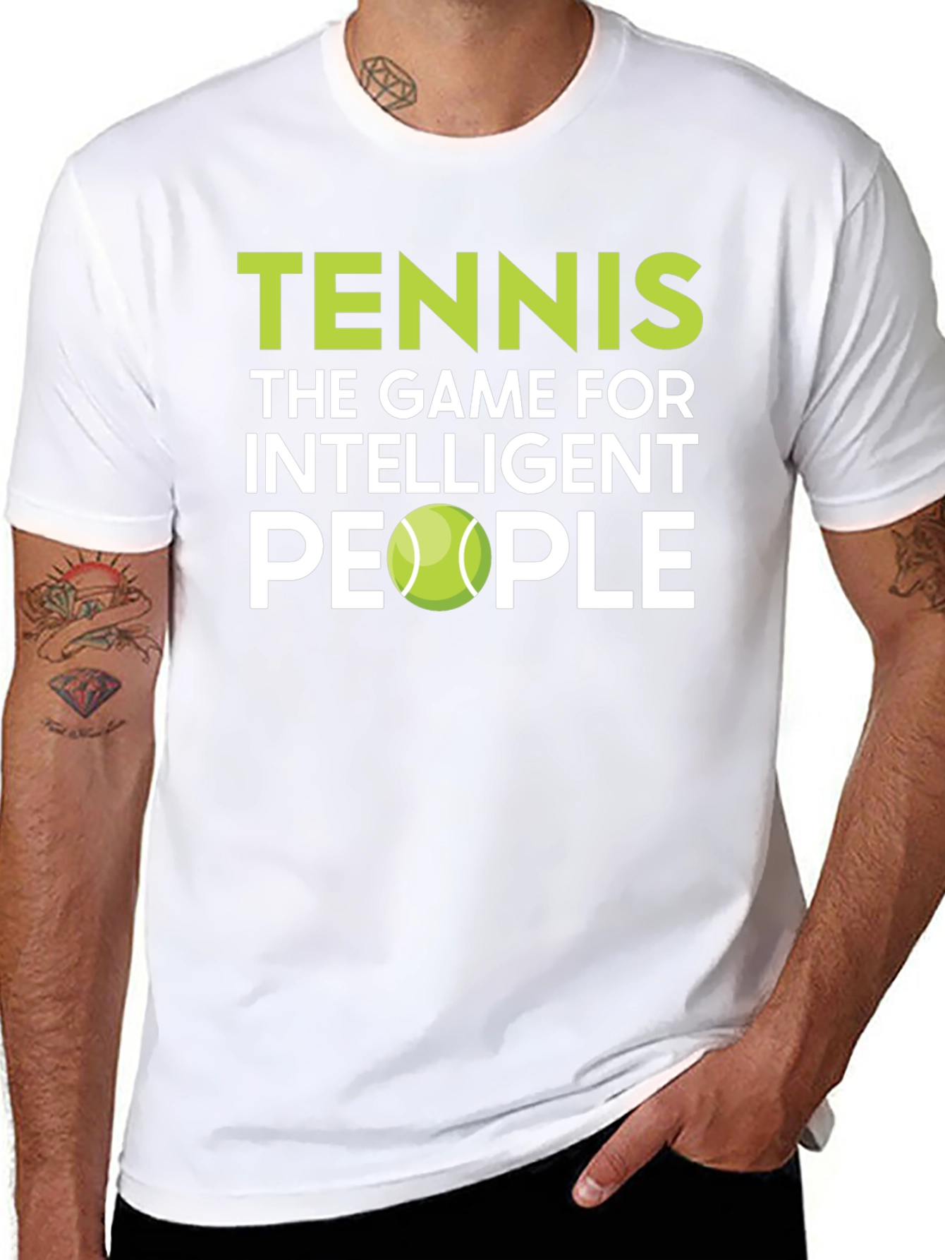 Tennis Intelligent People T-Shirt