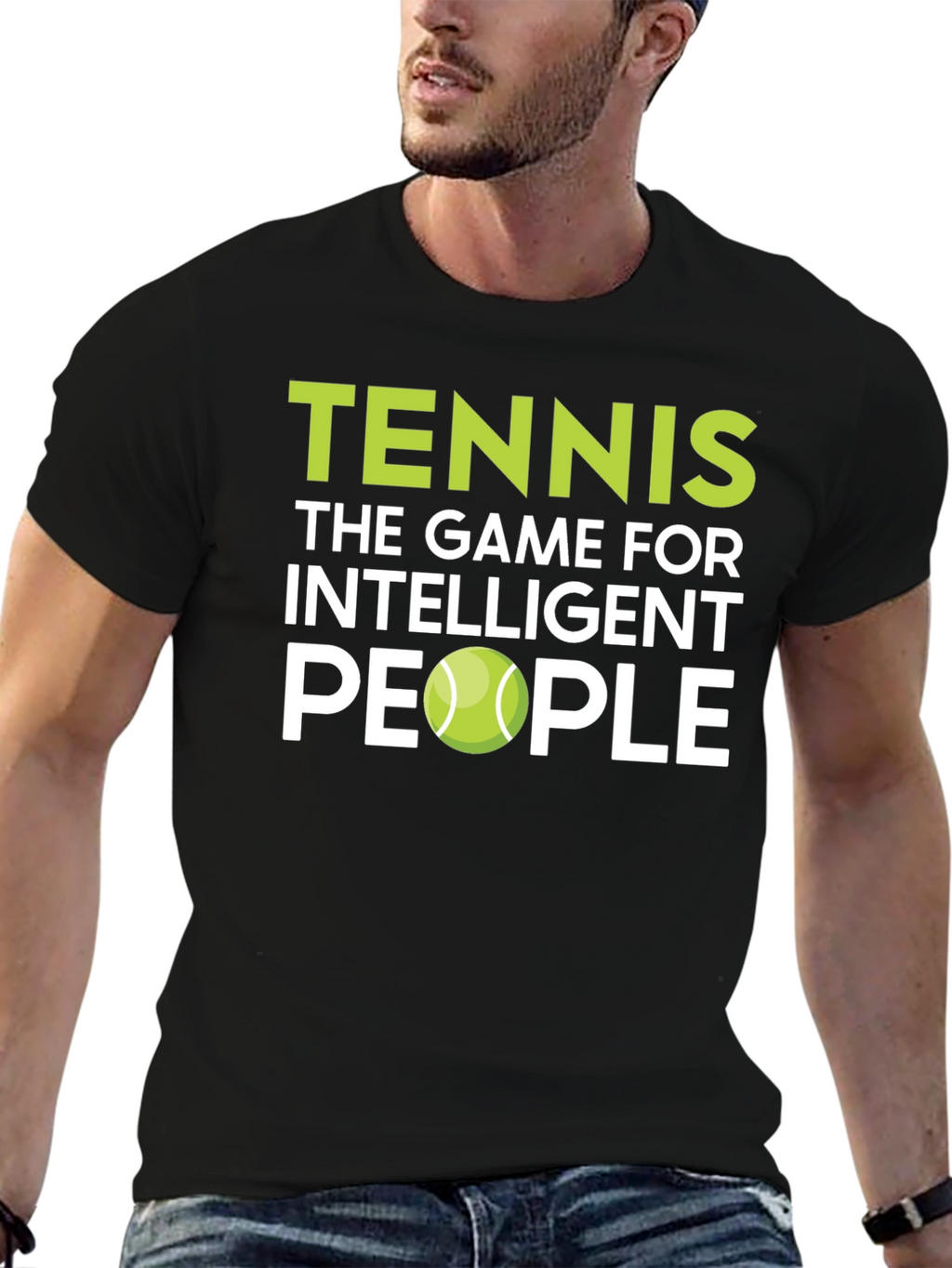 Tennis Intelligent People T-Shirt
