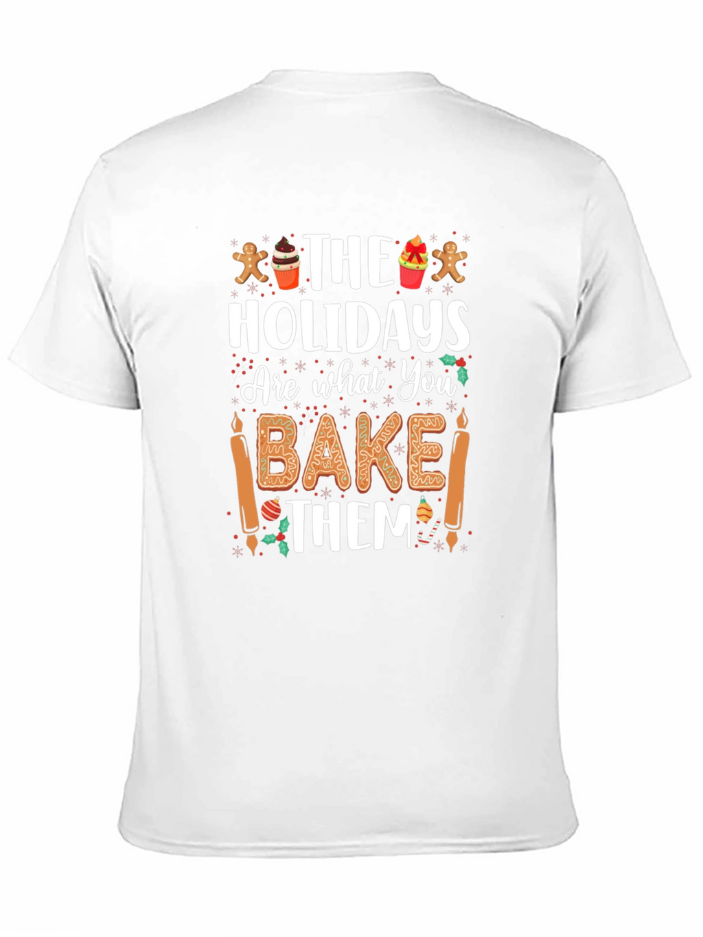 Holiday Baking T-Shirt - Unisex Christmas Tee
