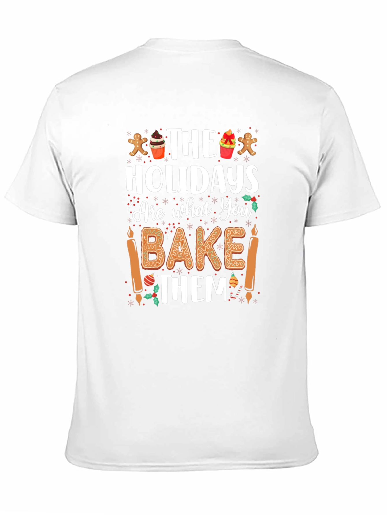 Holiday Baking T-Shirt - Unisex Christmas Tee