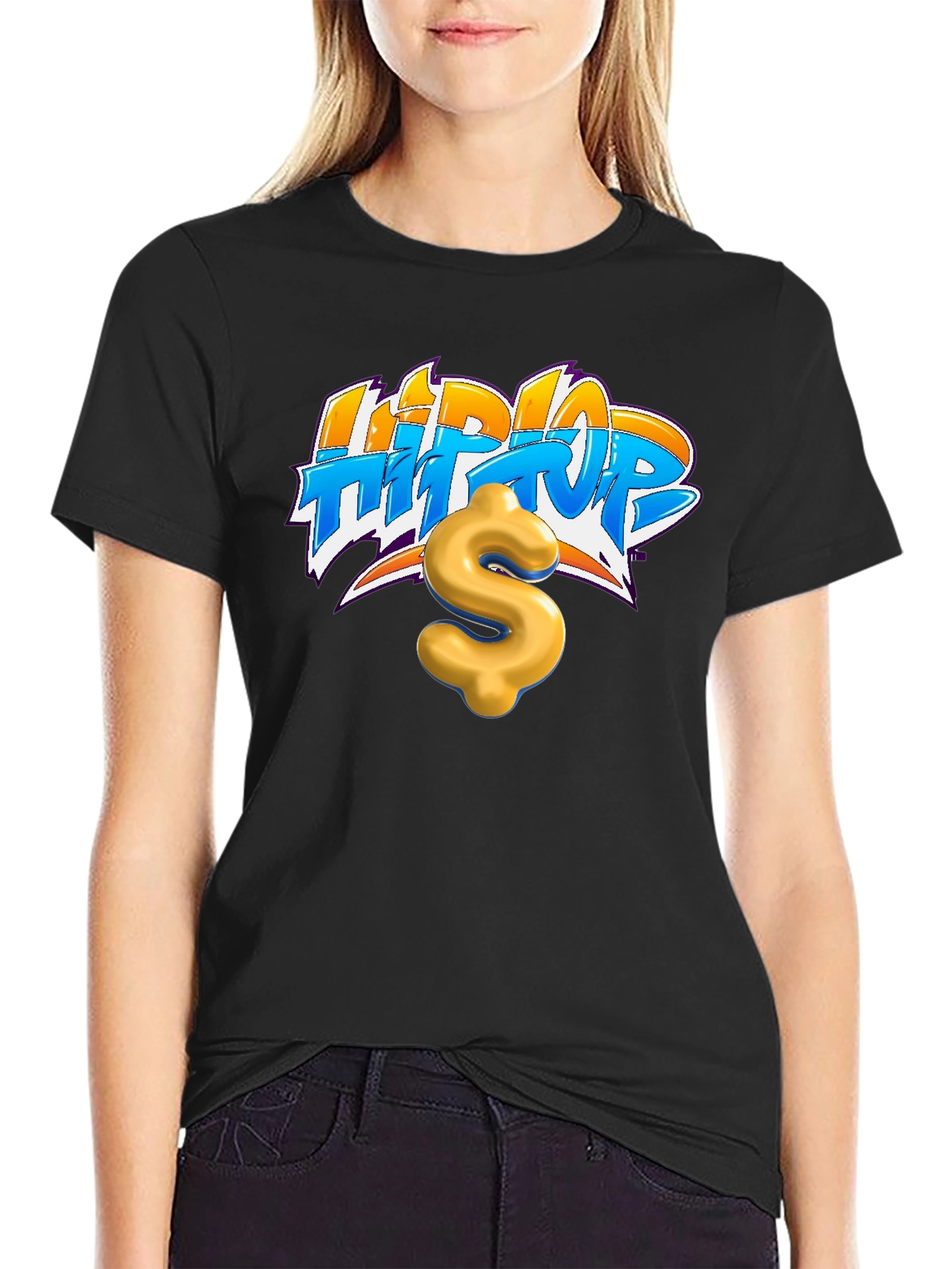 Hip Hop Money Graphic Tee