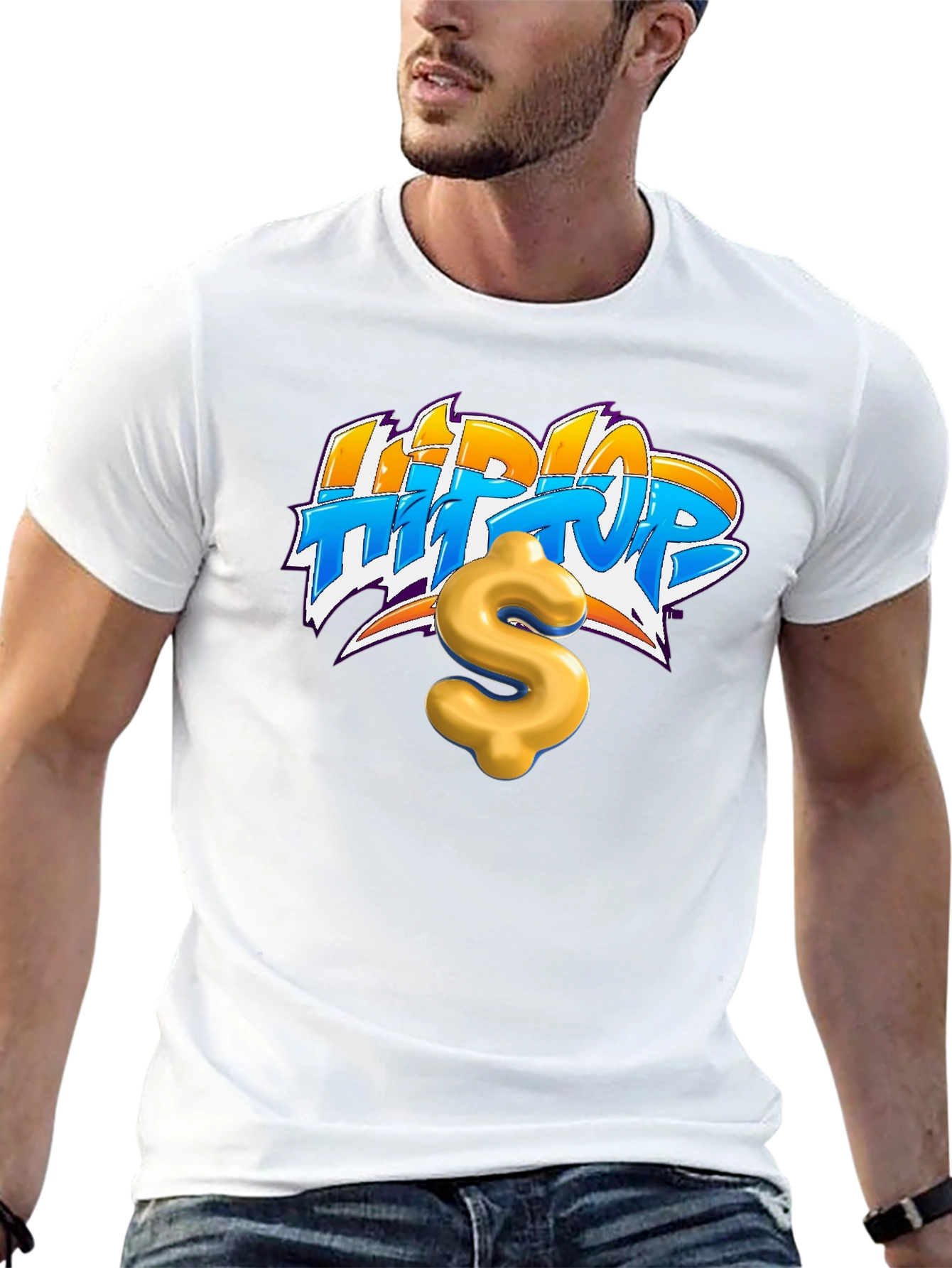 Hip Hop Money Graphic Tee