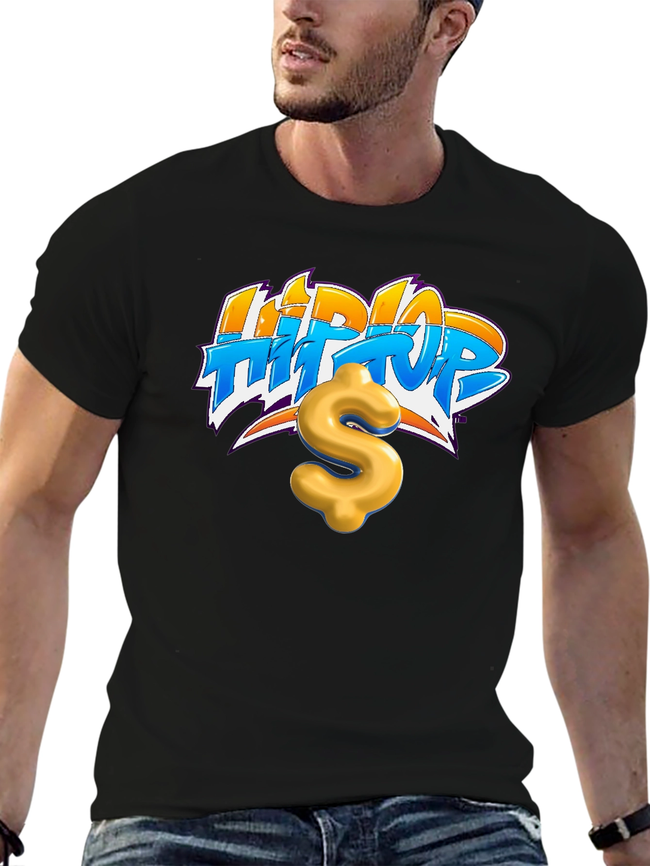 Hip Hop Money Graphic Tee