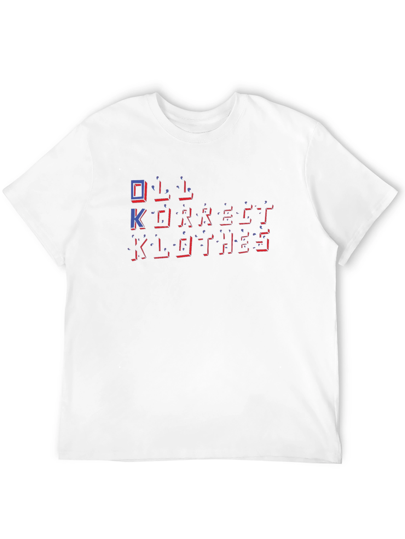 OK Korrect Clothes Black Graphic Tee