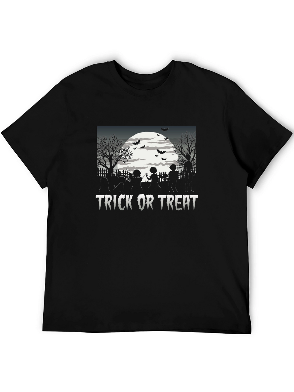 Trick or Treat Halloween Graphic T-Shirt