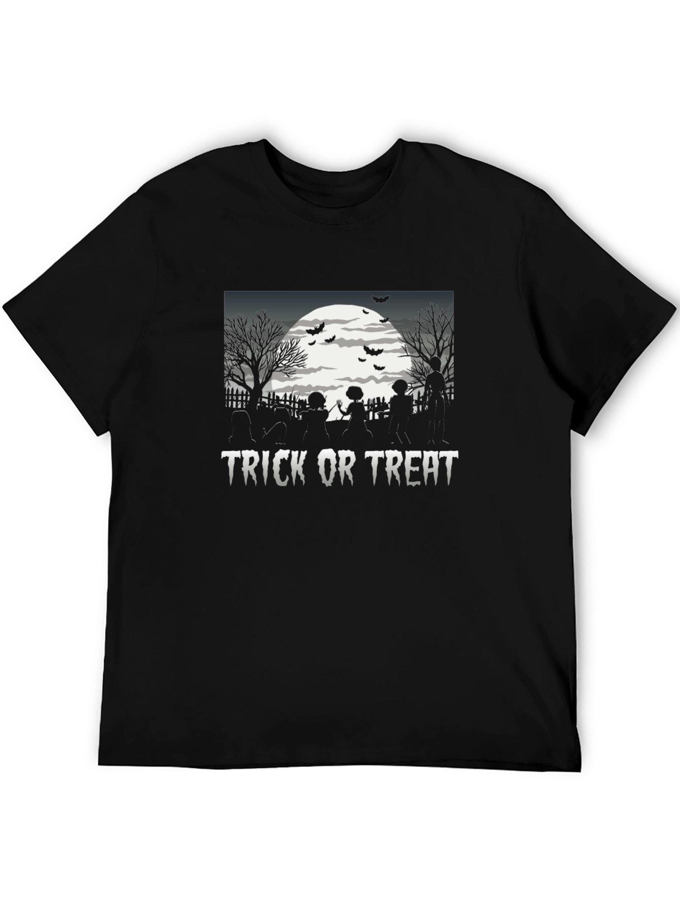 Trick or Treat Halloween Graphic T-Shirt