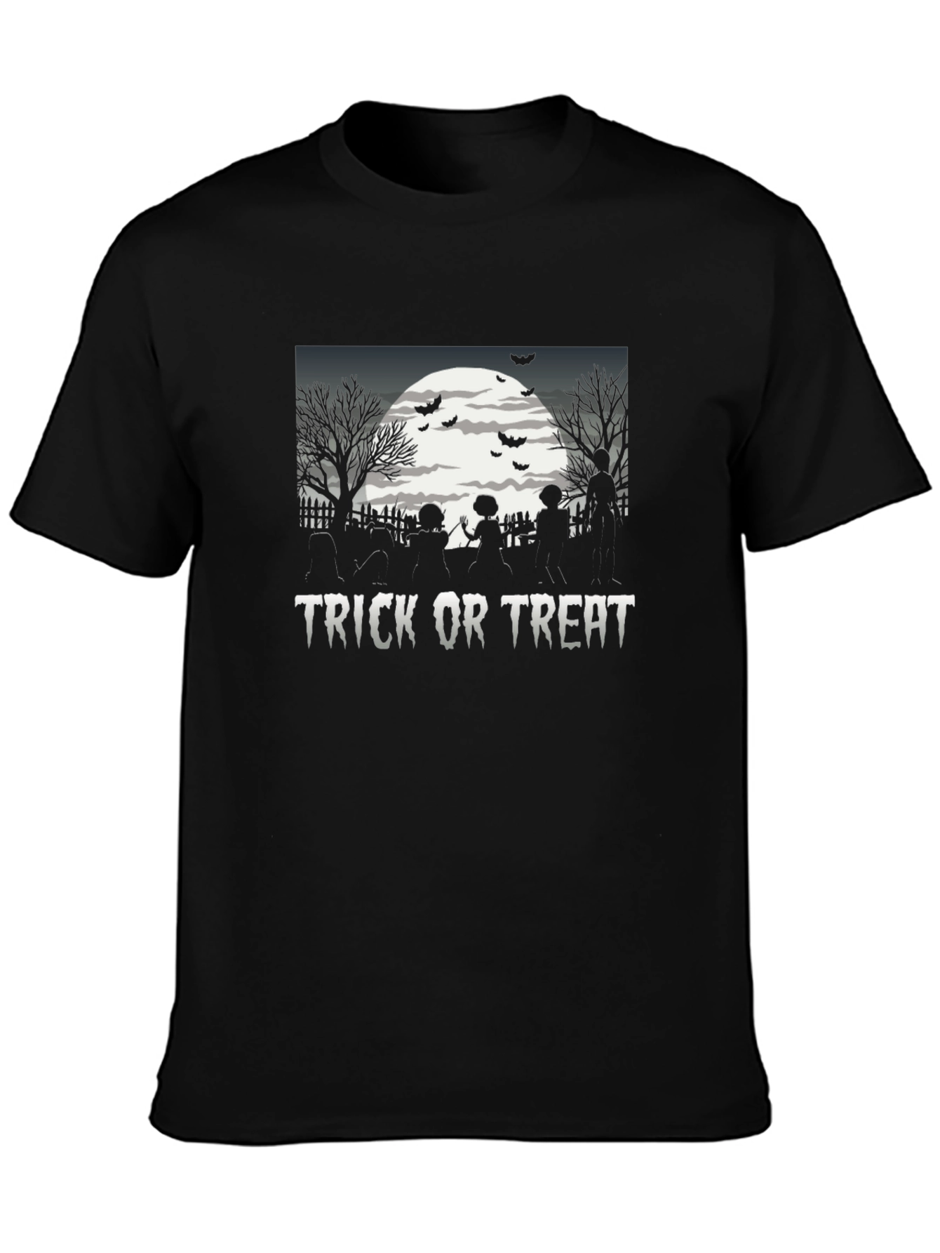 Trick or Treat Halloween Graphic T-Shirt