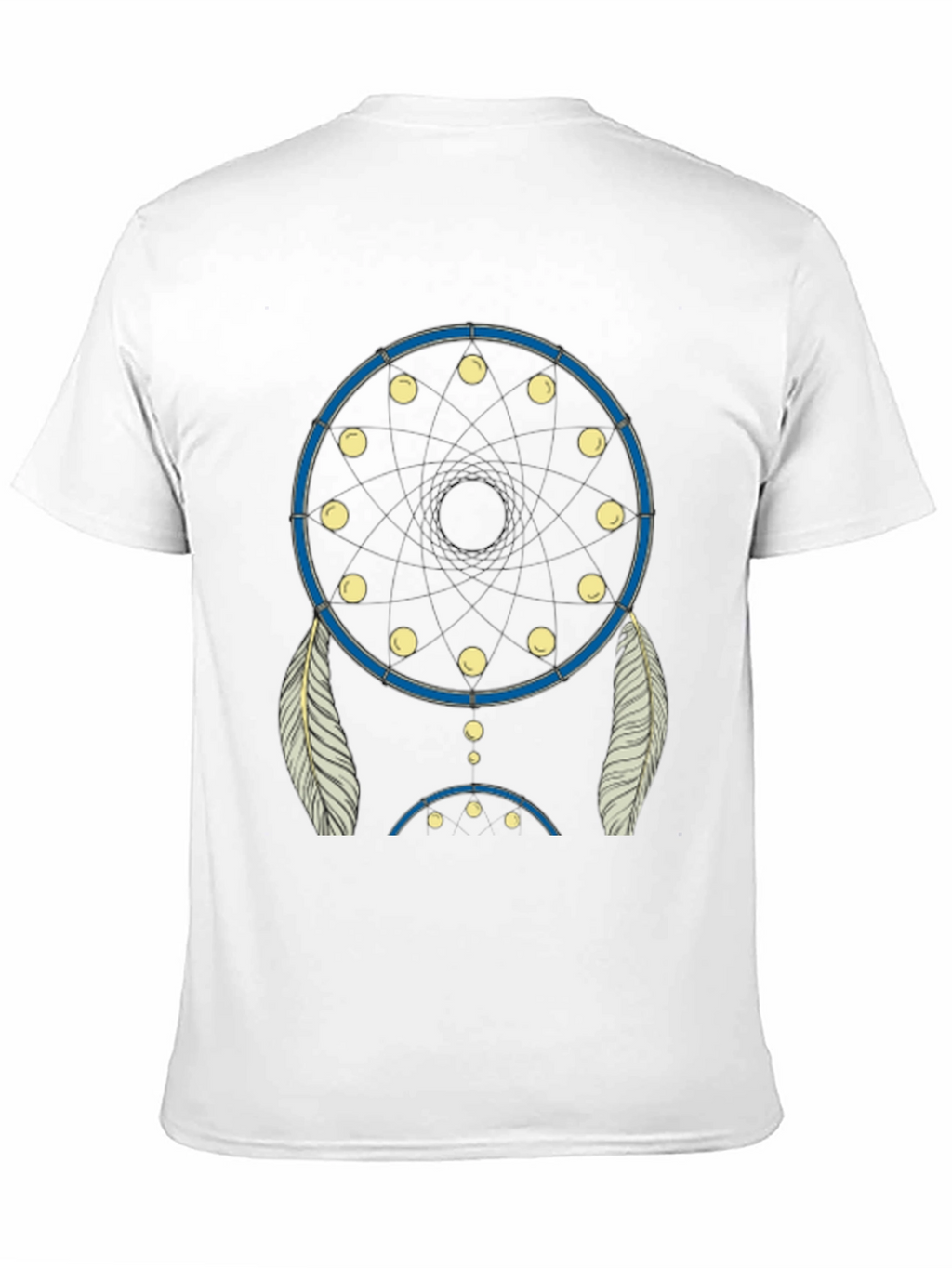 Dream Catcher Graphic Tee - Black Cotton Blend