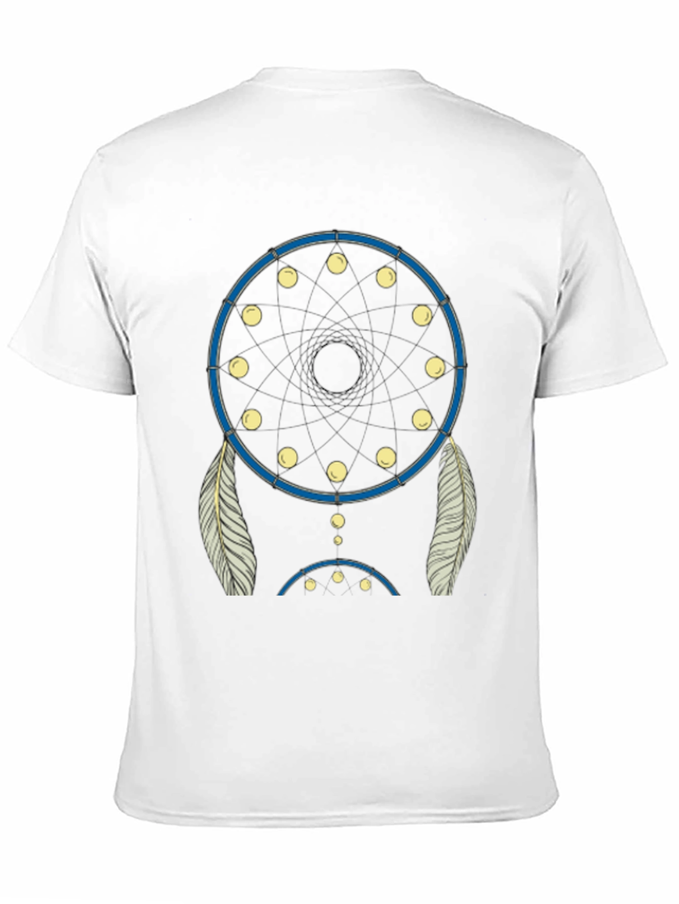 Dream Catcher Graphic Tee - Black Cotton Blend
