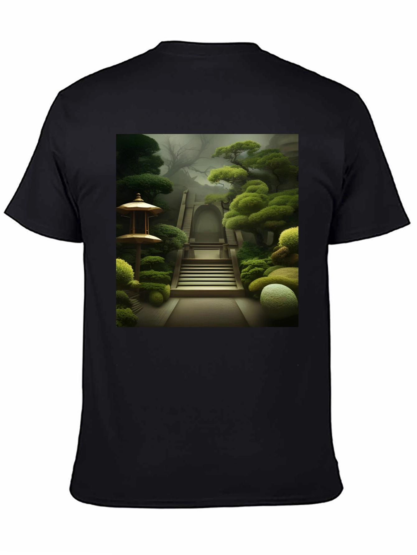 Zen Garden T-Shirt - Serene Landscape Tee