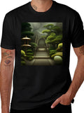 Zen Garden T-Shirt - Serene Landscape Tee