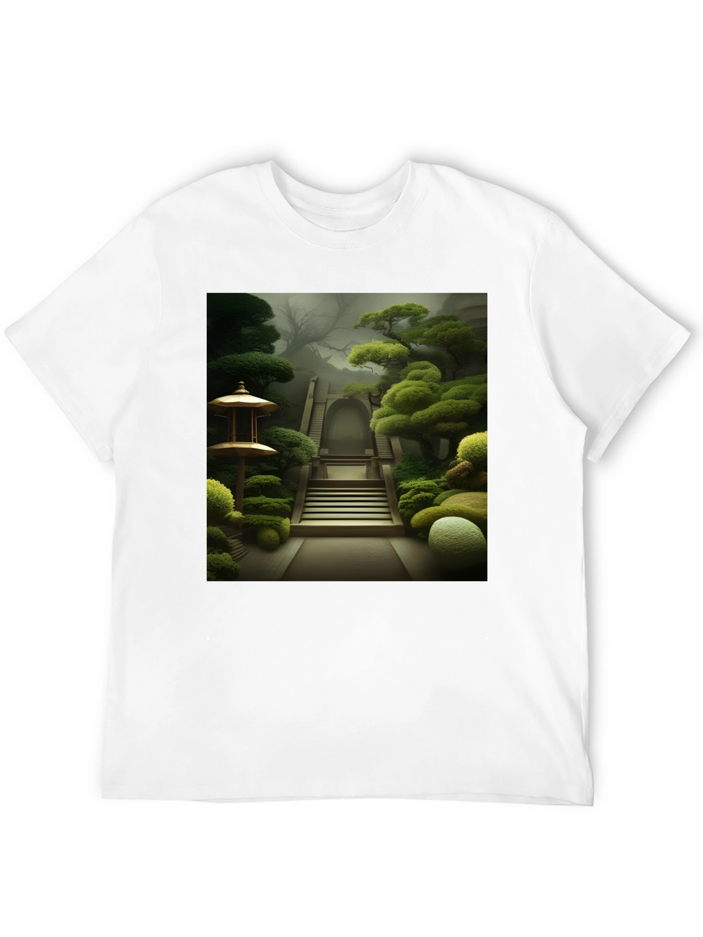 Zen Garden T-Shirt - Serene Landscape Tee