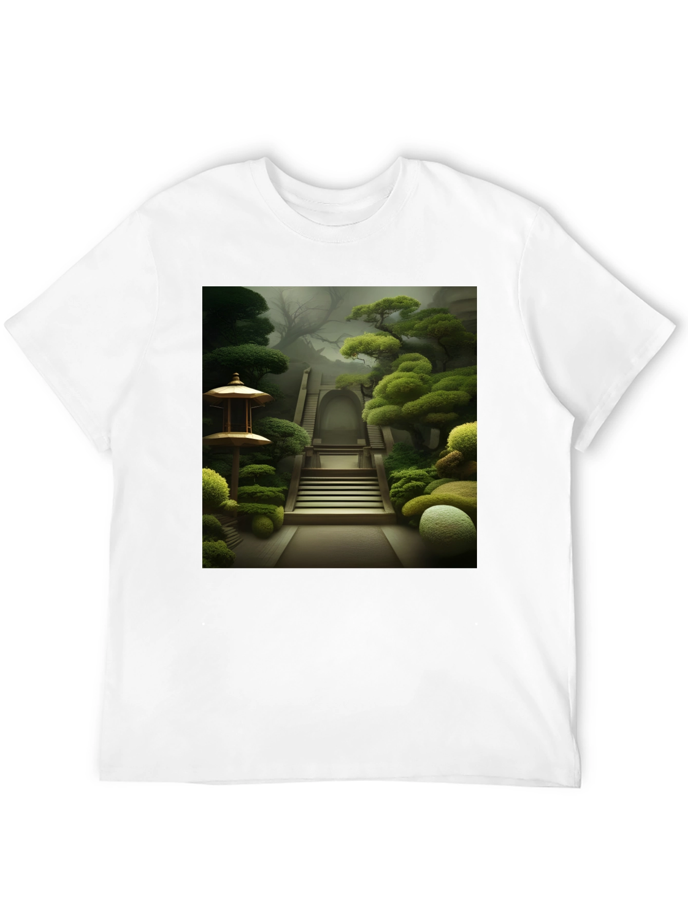 Zen Garden T-Shirt - Serene Landscape Tee