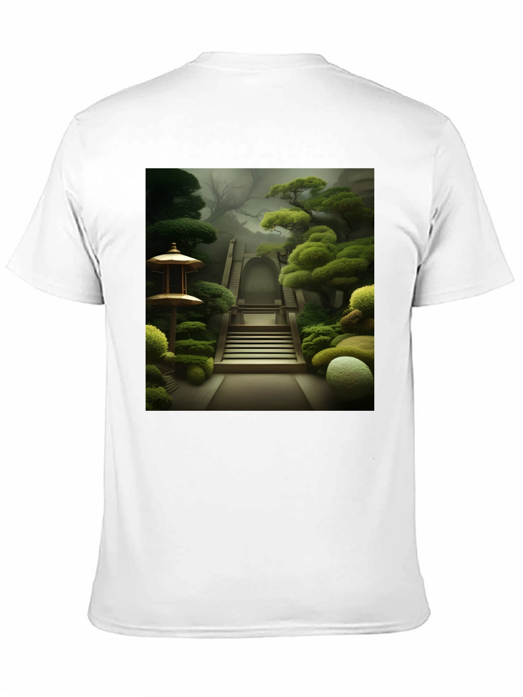 Zen Garden T-Shirt - Serene Landscape Tee