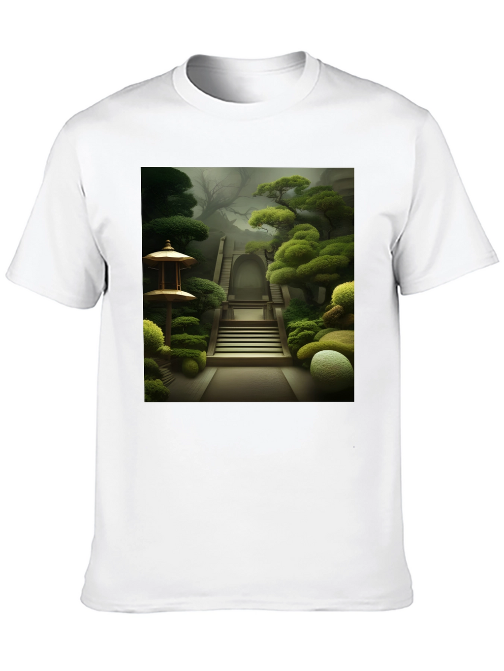 Zen Garden T-Shirt - Serene Landscape Tee