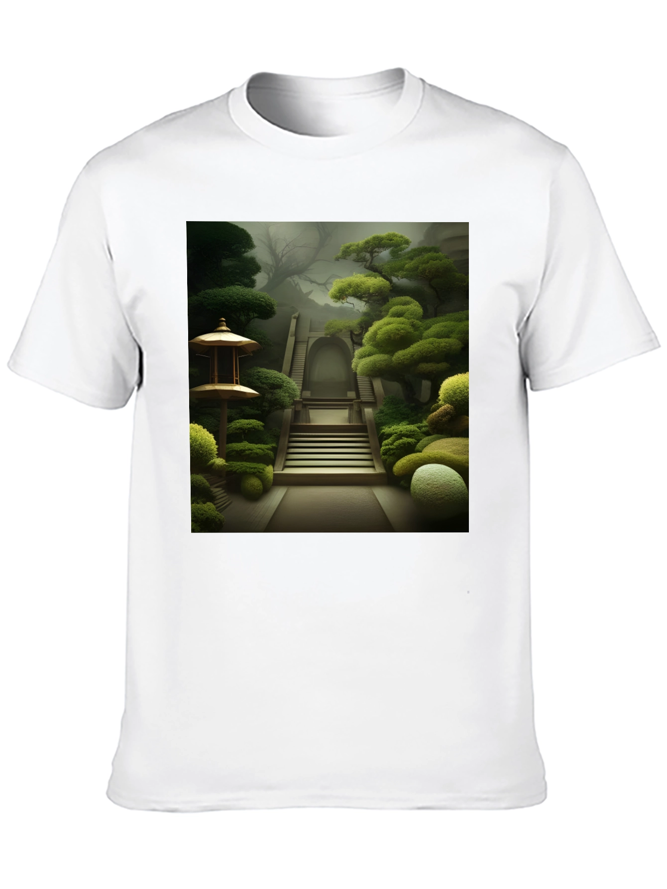 Zen Garden T-Shirt - Serene Landscape Tee