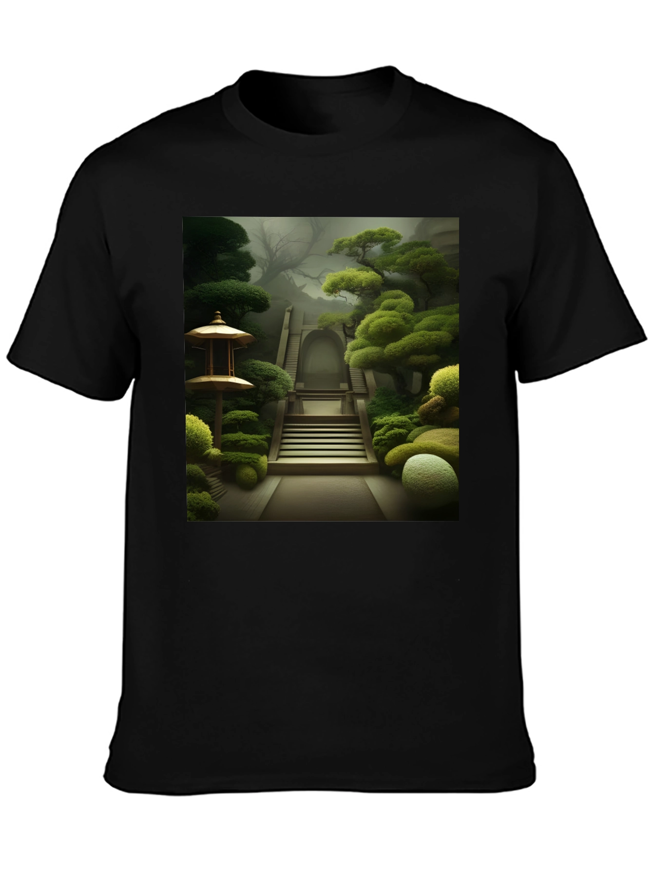 Zen Garden T-Shirt - Serene Landscape Tee