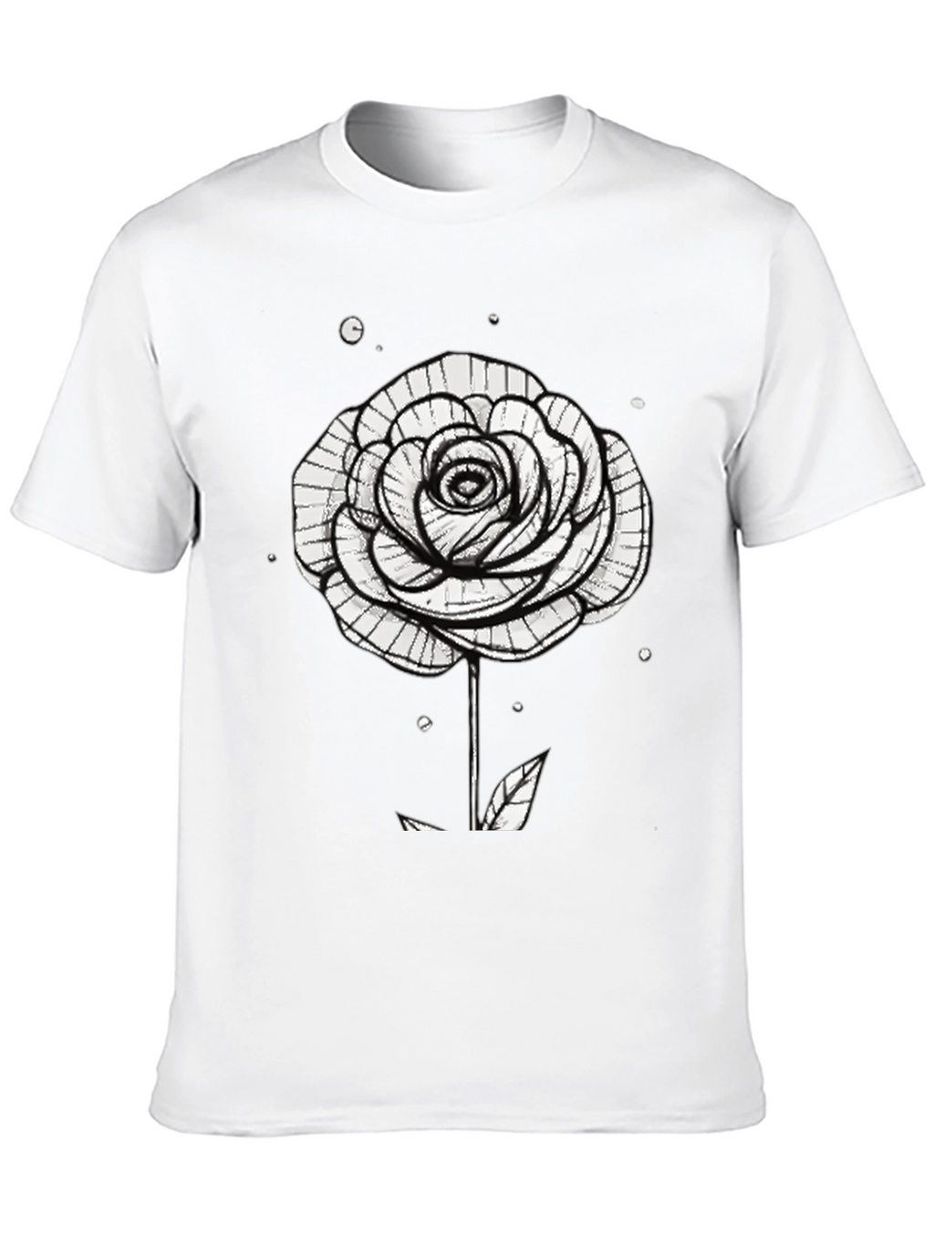 Black Rose Graphic T-Shirt